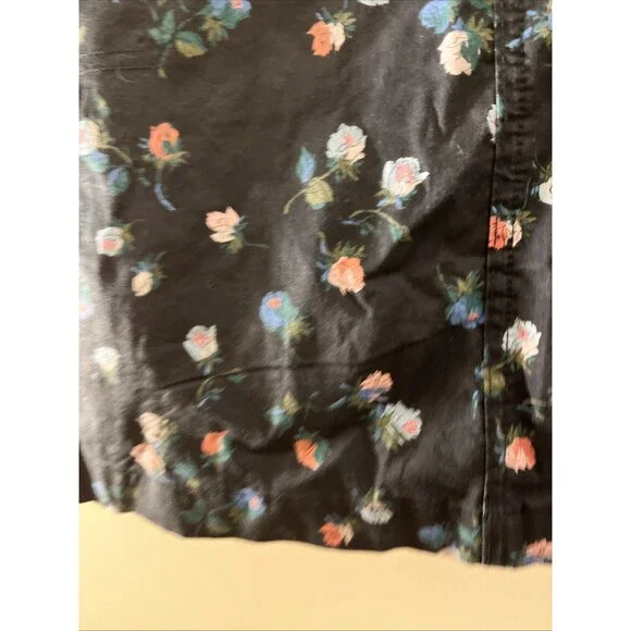 Lee Women's Skort Skirt Mid Rise Regular Fit Cargo Pockets Size 10 M Floral - Picture 14 of 16